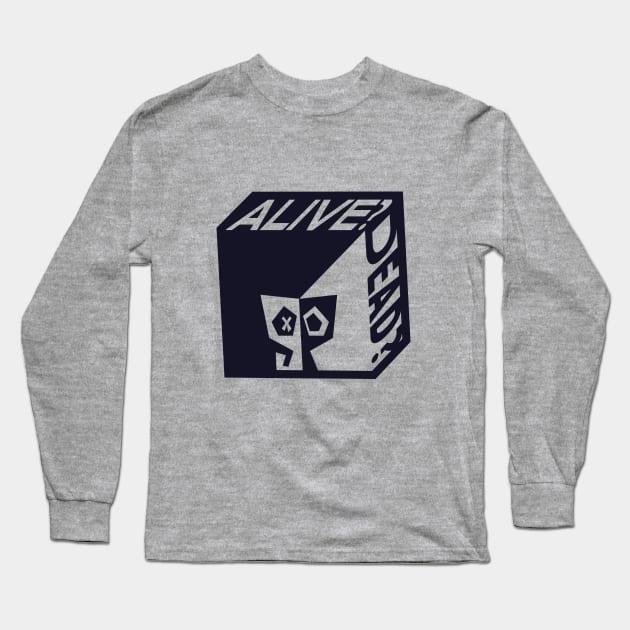 Schrodinger's Cat Long Sleeve T-Shirt by CallamSt